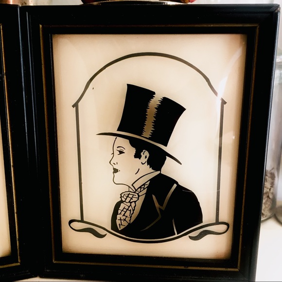 FREESHIP FGWP Silhouette Convex Glass Victorian - Picture 3 of 8